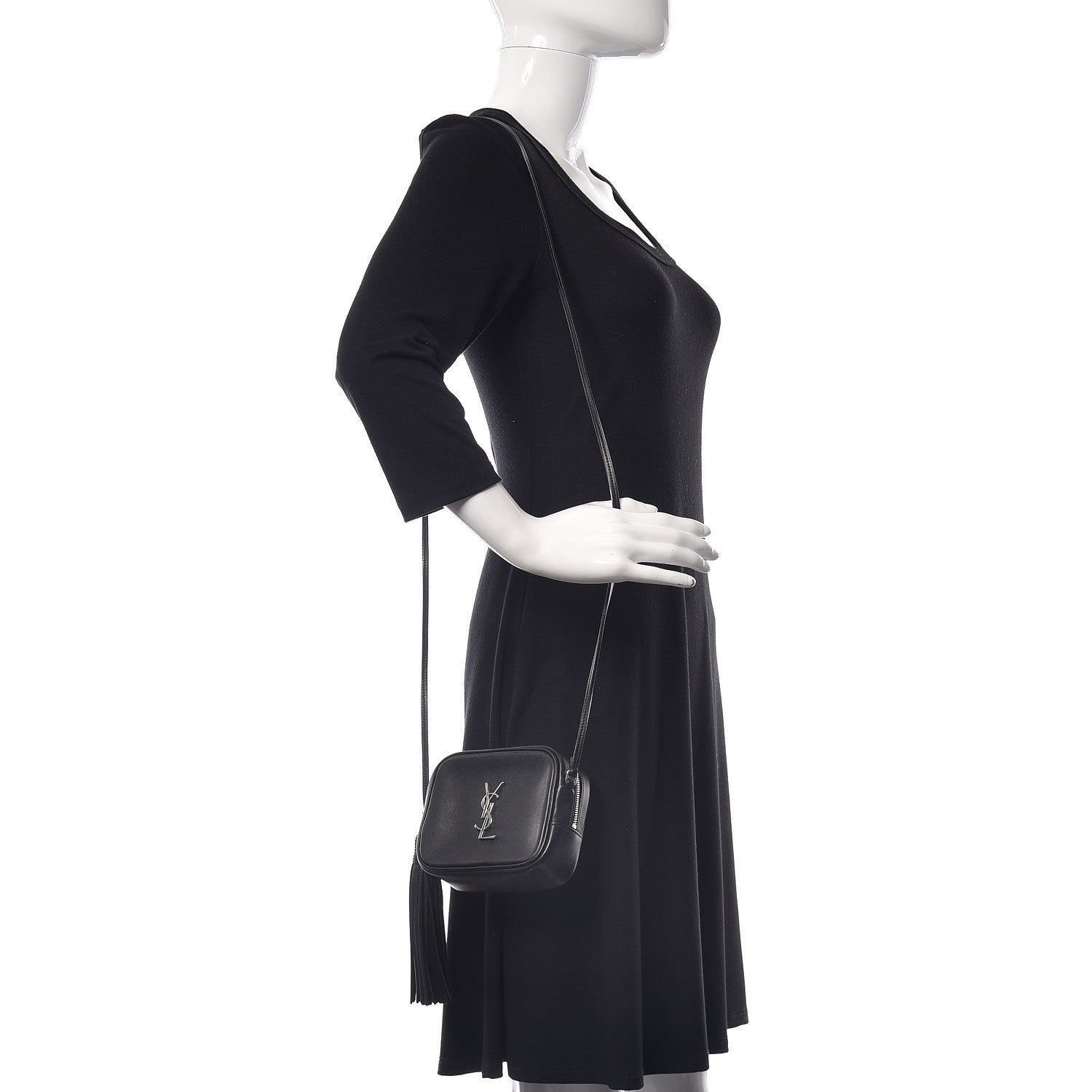 Saint Laurent Nappa Monogram Blogger Bag Black 2 of 10