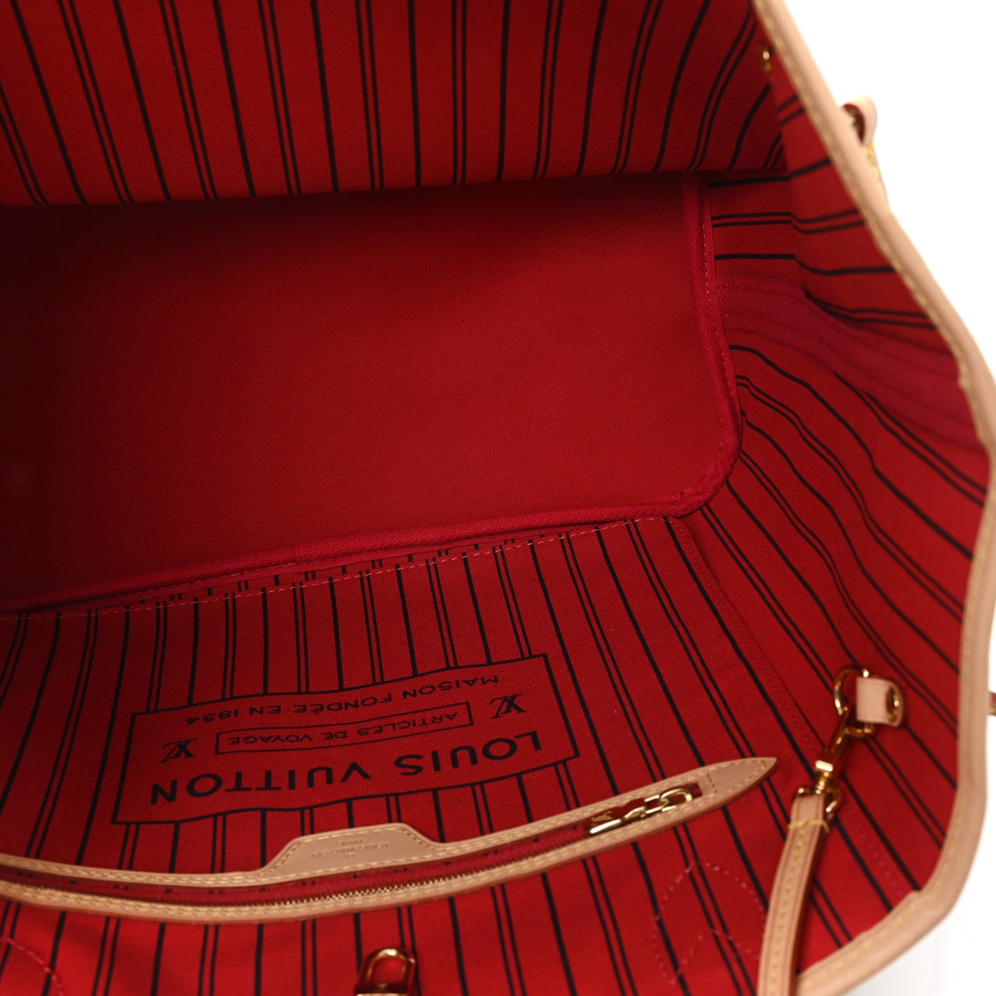 Monogram Neo Neverfull MM Cherry