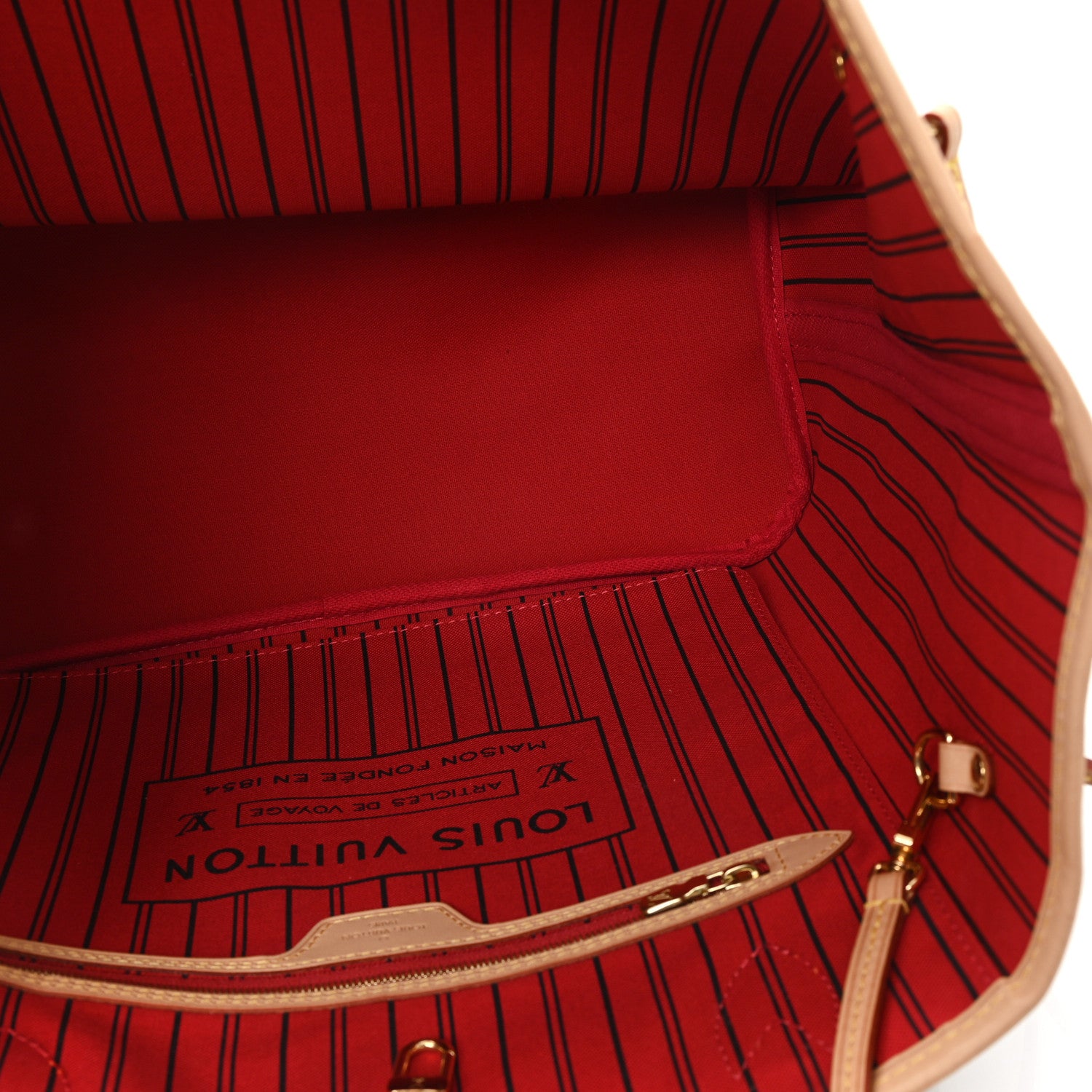 Louis Vuitton Monogram Neo Neverfull MM Cherry 6 of 10