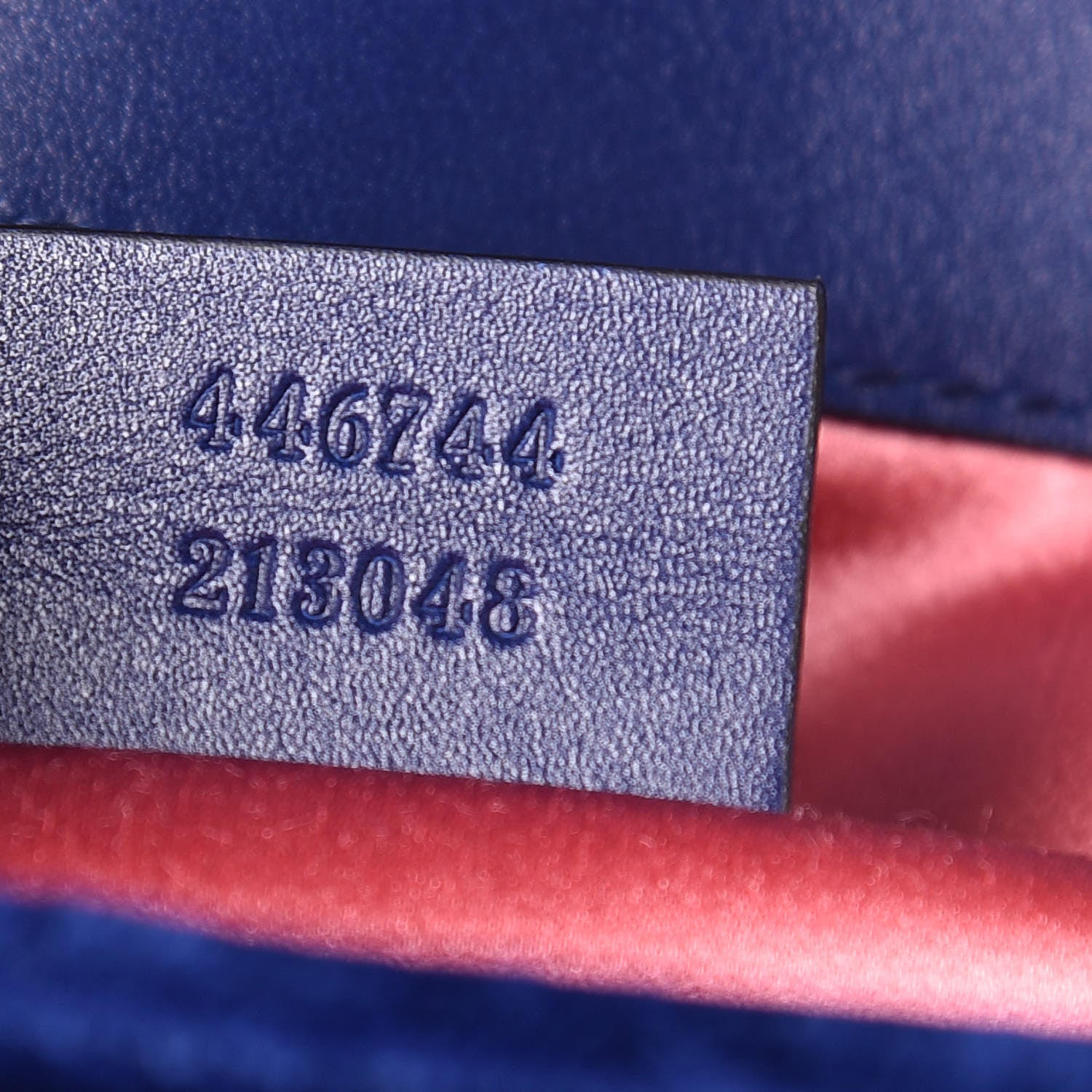 Gucci Velvet Matelasse Mini GG Marmont Shoulder Bag Cobalt Blue 7 of 12