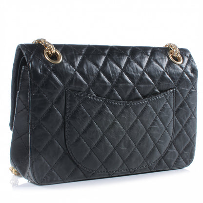 Chanel Aged Calfskin 50th Anniversary 2.55 Reissue 225 Flap Black 4 of 8
