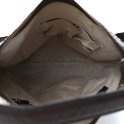 Gucci Monogram Medium GG Running Hobo Dark Brown 4 of 4