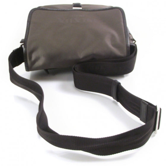 Nylon Logo Messenger Satchel