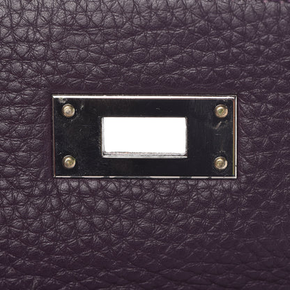 Hermes Togo Kelly Retourne 35 Raisin 37 of 51