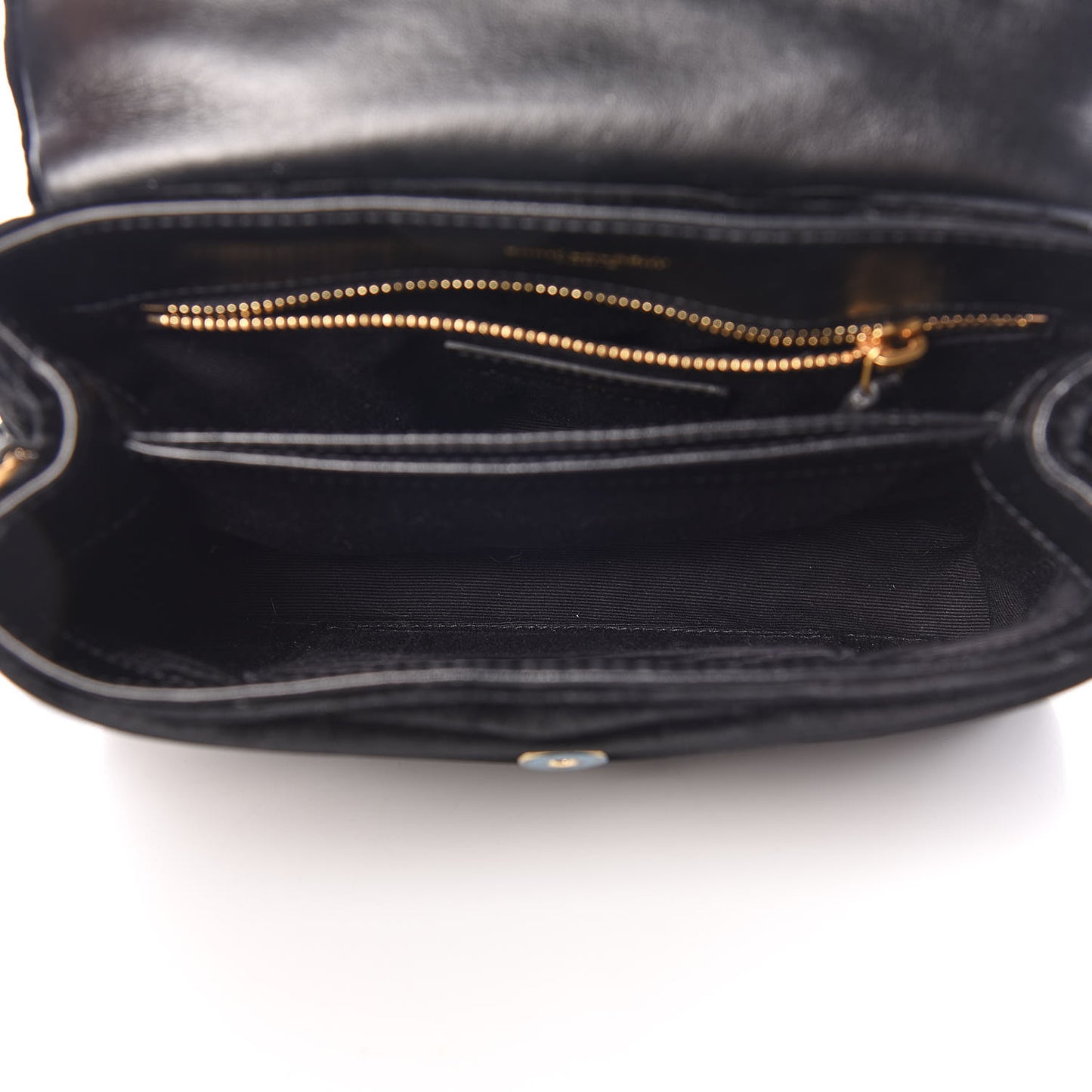 Velvet Y Quilted Monogram Toy Loulou Chain Satchel French Black