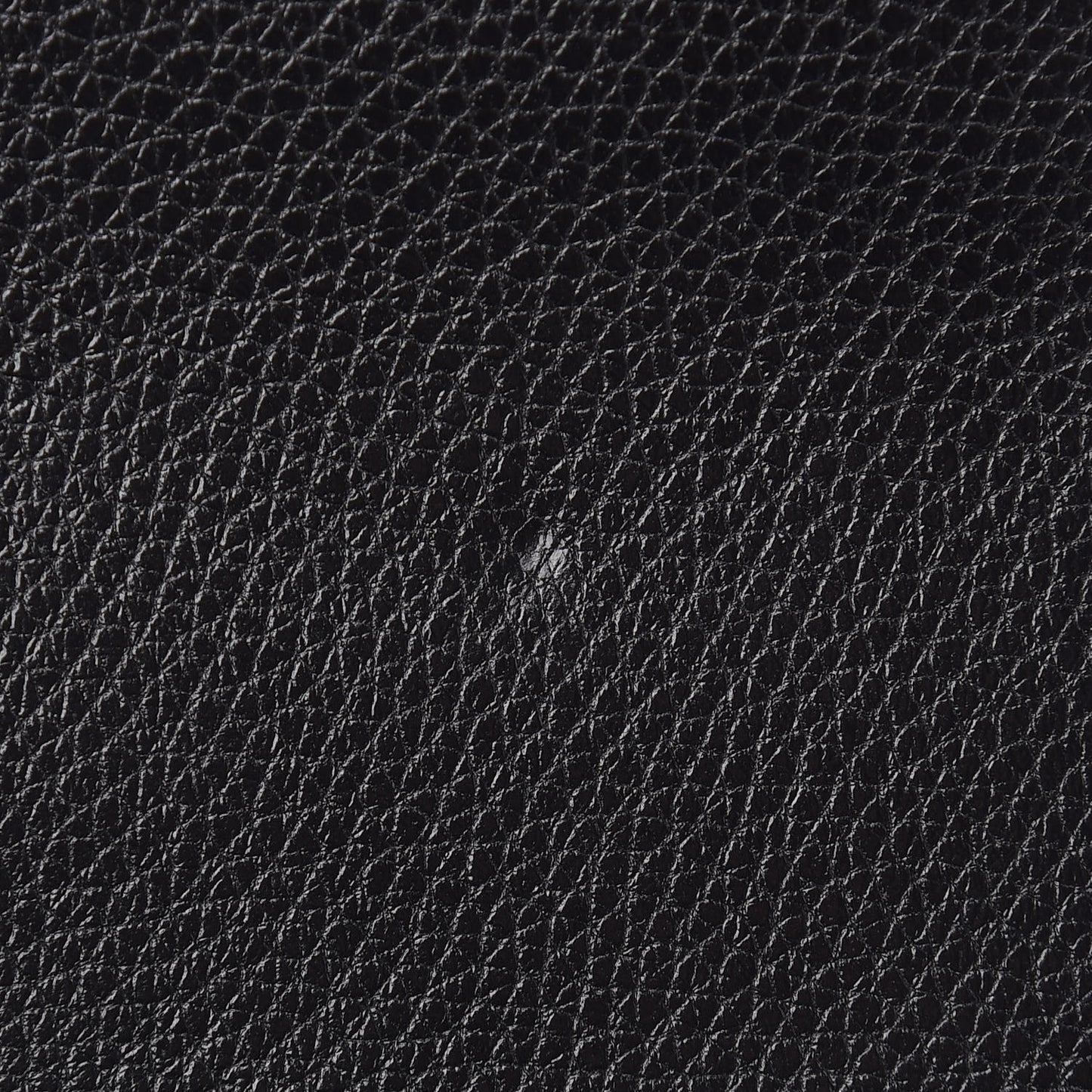 Grainy Calfskin Small Zumi Shoulder Bag Black