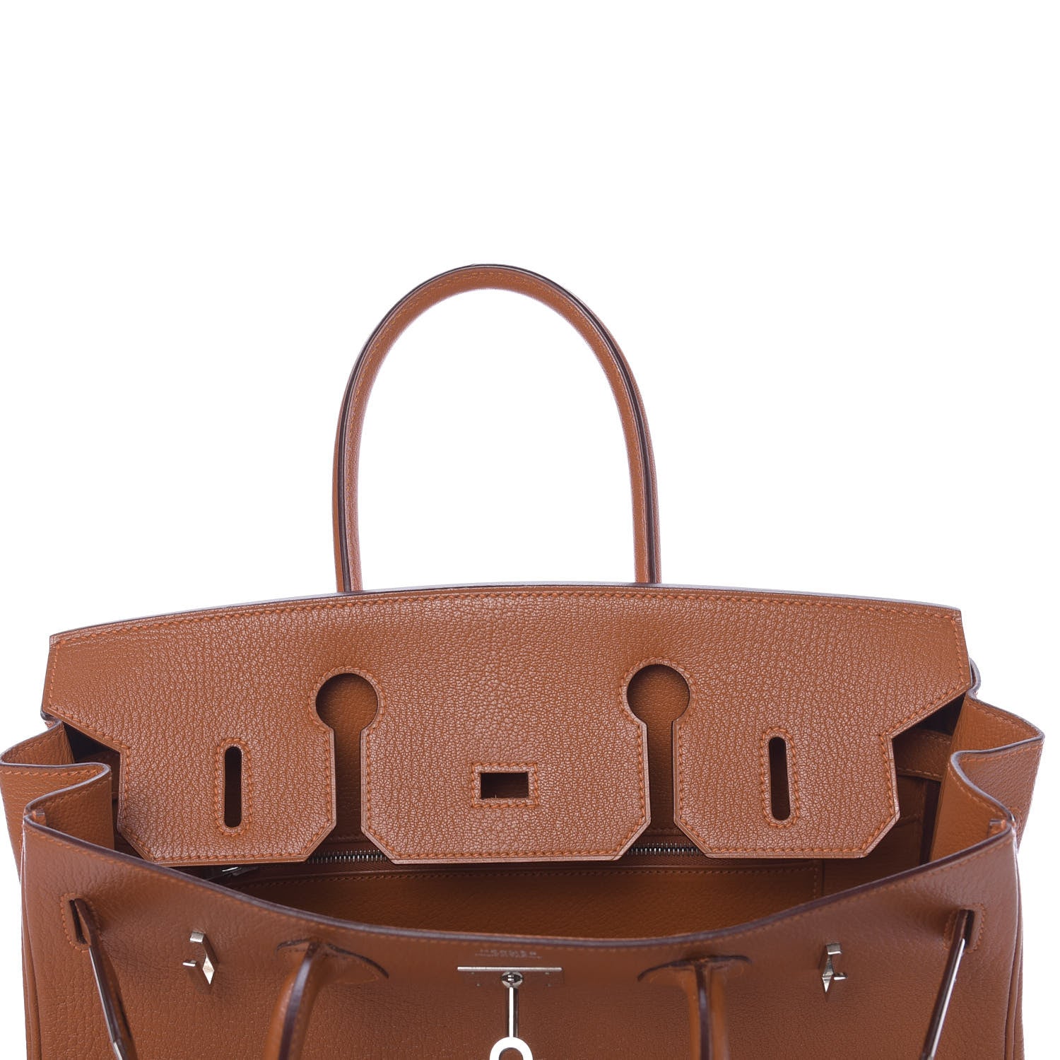 Hermes Chevre Birkin 30 Potiron 9 of 37
