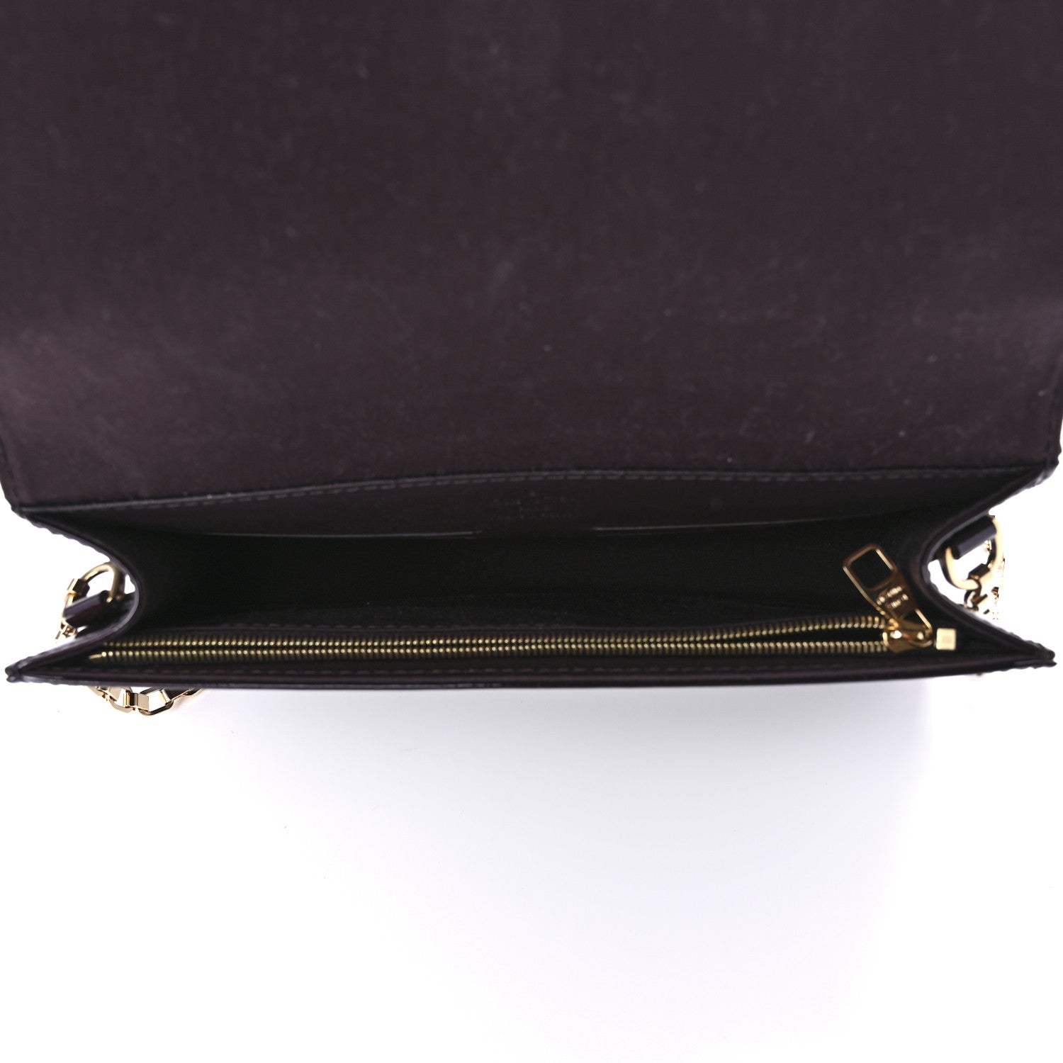 Louis Vuitton Vernis Ana Clutch Amarante 5 of 10