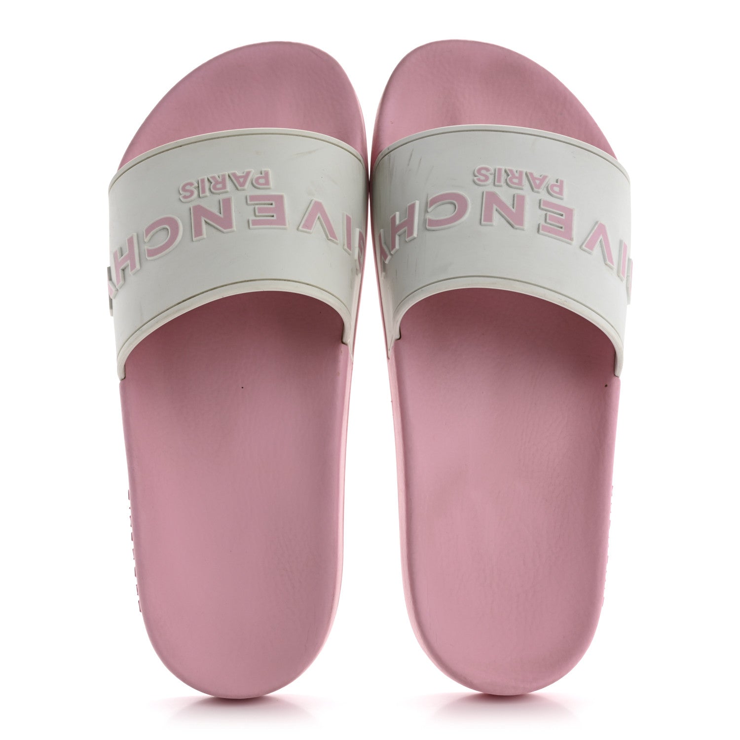 Givenchy Rubber Logo Pool Slide Sandals 39 Candy Pink 2 of 12
