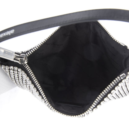 Alexander Wang Mesh Crystal Wanglock Fortune Cookie Bag Black 4 of 8