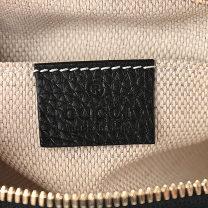 Gucci Pebbled Calfskin Small Soho Disco Bag Black 6 of 9