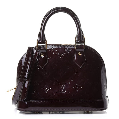 Louis Vuitton Vernis Alma BB Amarante 1 of 13