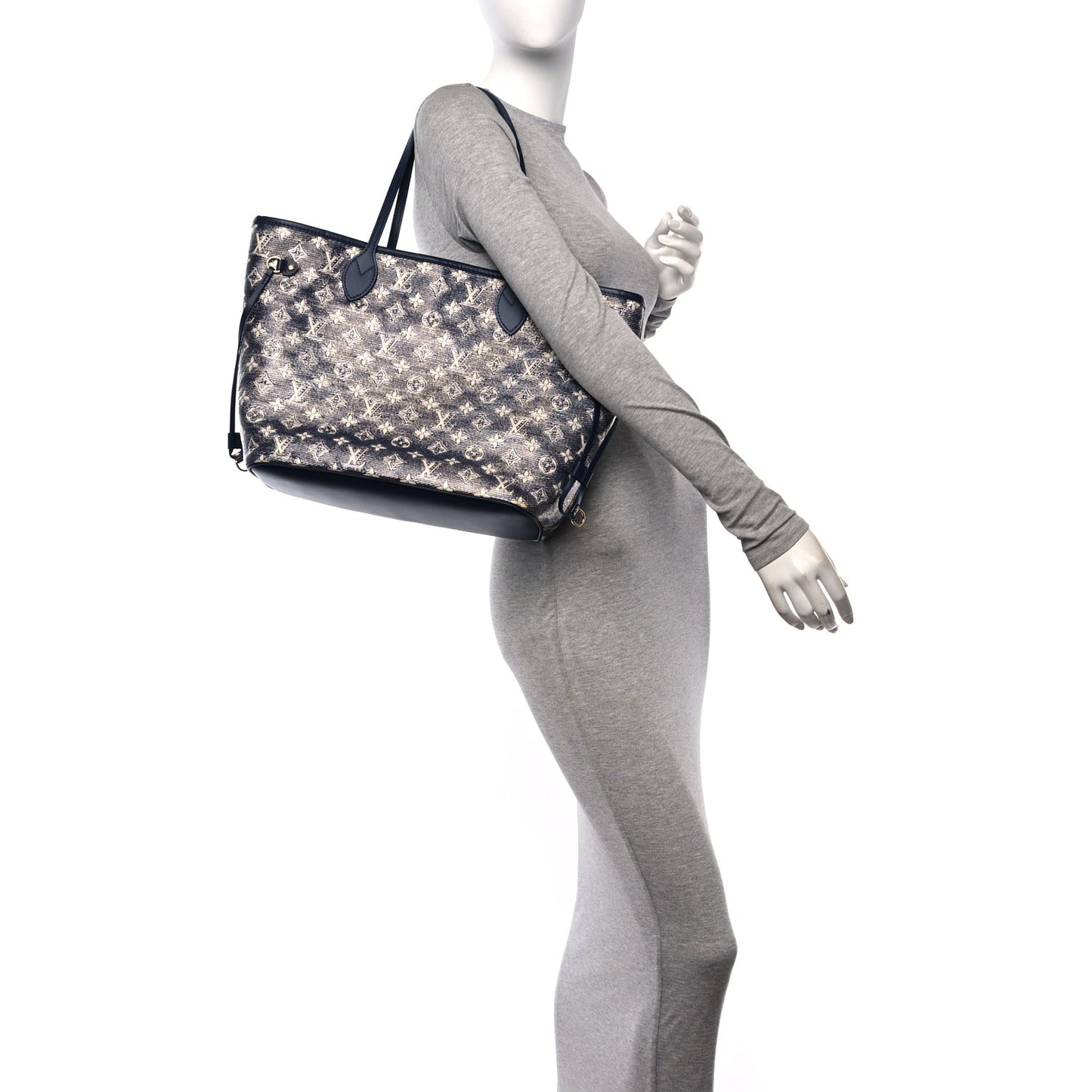 Monoglam Neverfull MM Blue