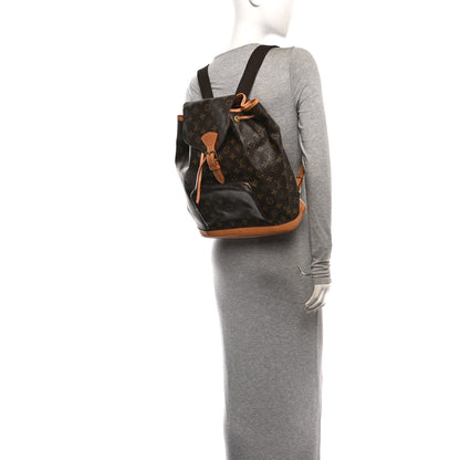 Louis Vuitton Monogram Montsouris GM Backpack 2 of 10