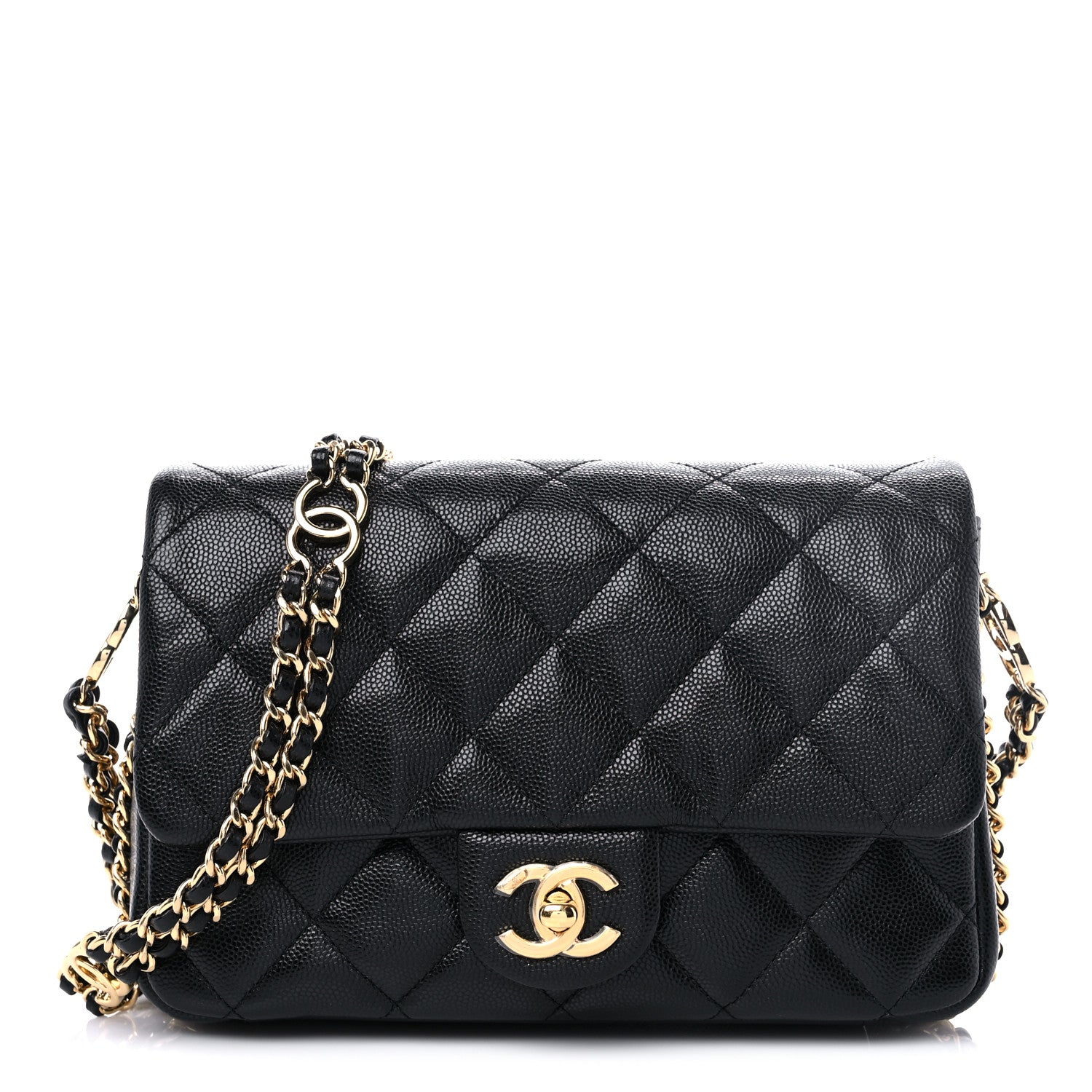 Chanel Caviar Quilted Mini CC You Flap Black 1 of 8