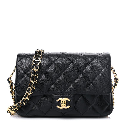 Chanel Caviar Quilted Mini CC You Flap Black 1 of 8