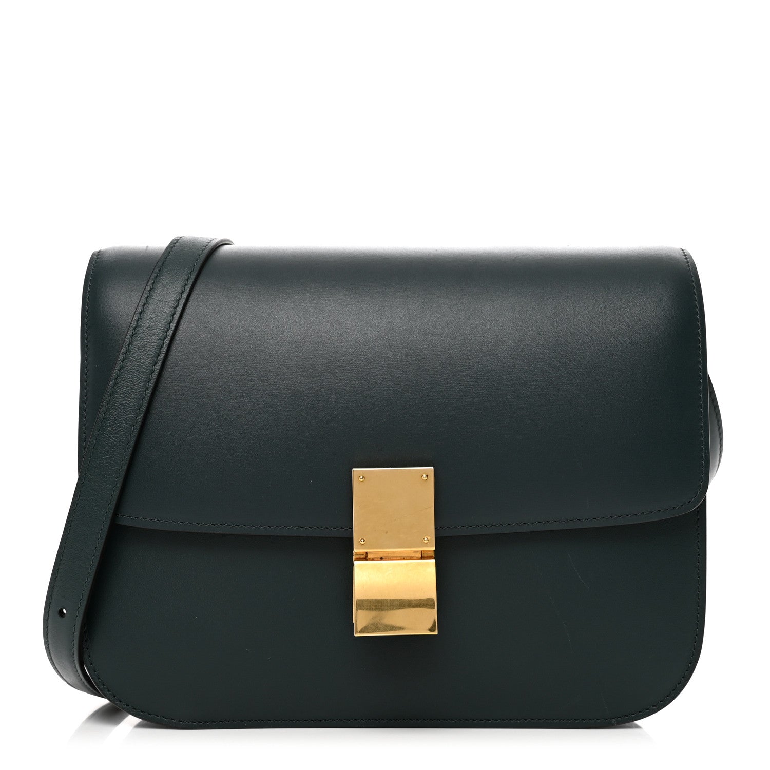 Celine Box Calfskin Medium Classic Box Flap Bag Amazone 1 of 10