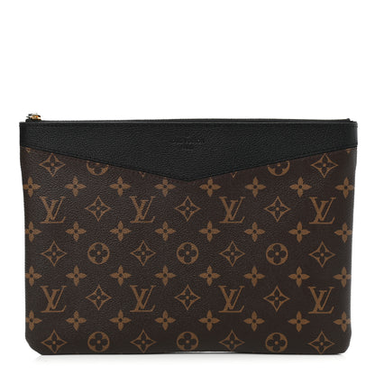 Louis Vuitton Monogram Daily Pouch Black 1 of 6