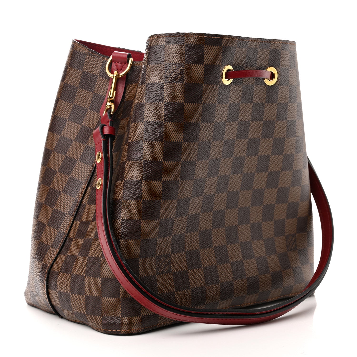 Louis Vuitton Damier Ebene Neonoe MM Cherry Berry 3 of 14