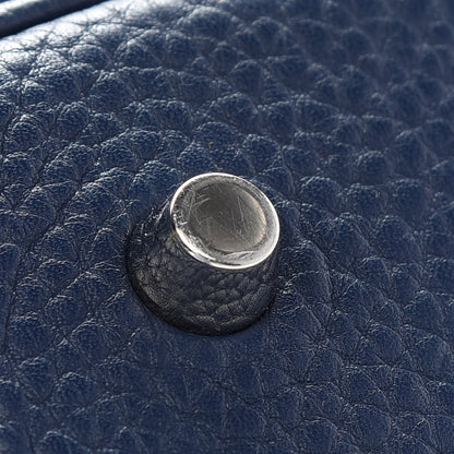 Hermes Taurillon Clemence Picotin Lock 22 MM Bleu Saphir 14 of 15