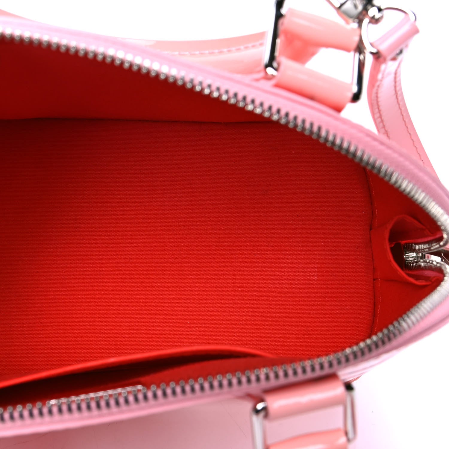 Louis Vuitton Vernis Jungle Dots Alma BB Sugar Pink Poppy 4 of 4
