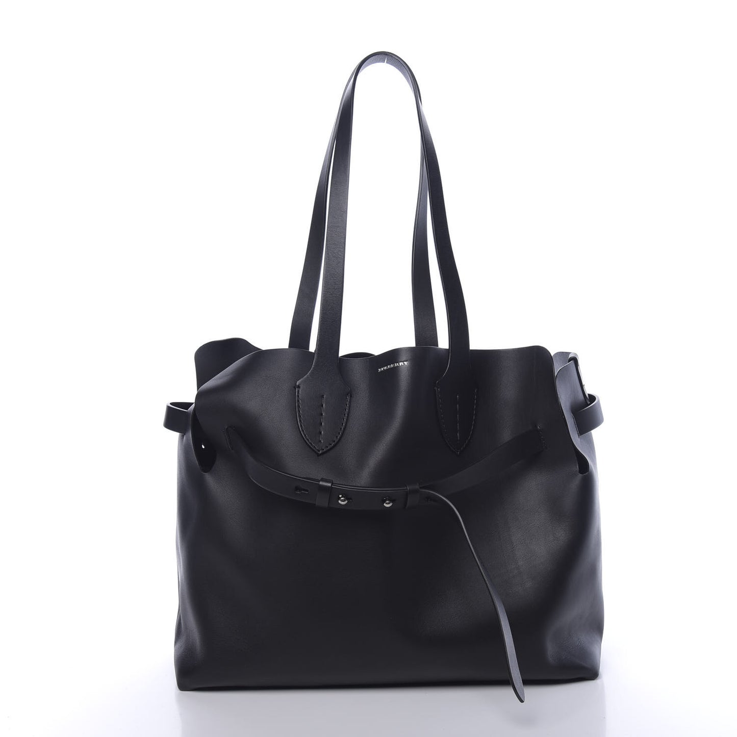 Soft Calfskin Medium Belt Bag Black