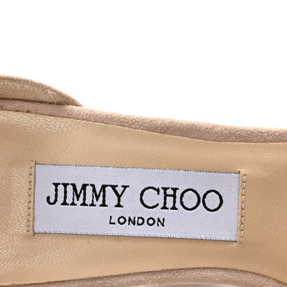 Jimmy Choo Suede Cork Wedge Sandal 36.5 7 of 7