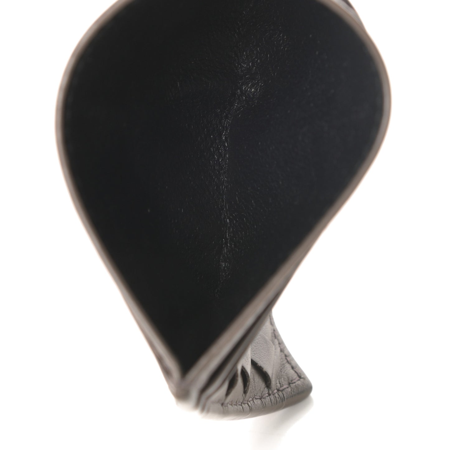 Nappa Intrecciato Card Holder Shadow