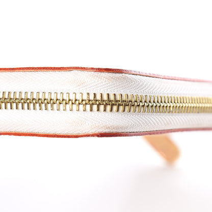 Louis Vuitton Monogram Multicolor Zippy Wallet White Litchi 11 of 15