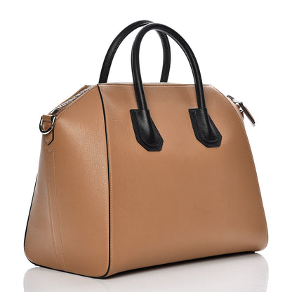 Givenchy Sugar Goatskin Medium Tri-Color Antigona Beige Black White 3 of 9