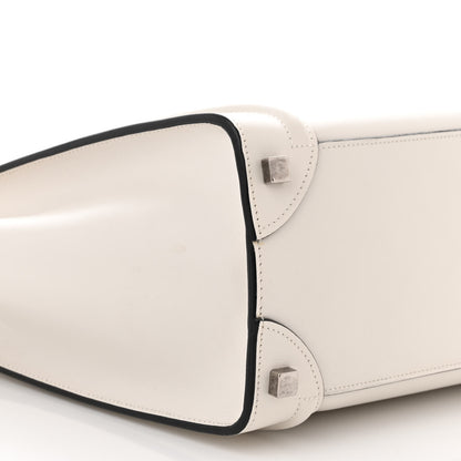 Celine Smooth Calfskin Micro Luggage White 10 of 16