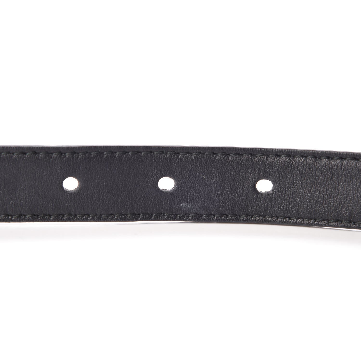 Gucci Calfskin Double G 20mm Belt 85 34 Black 6 of 10