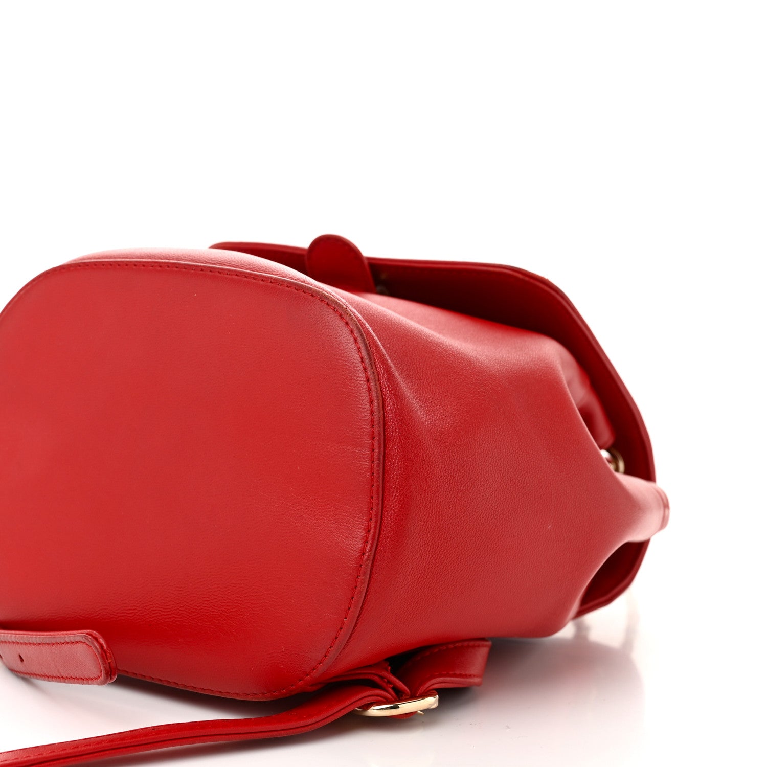 Chanel Lambskin CC Mania Backpack Red 10 of 12