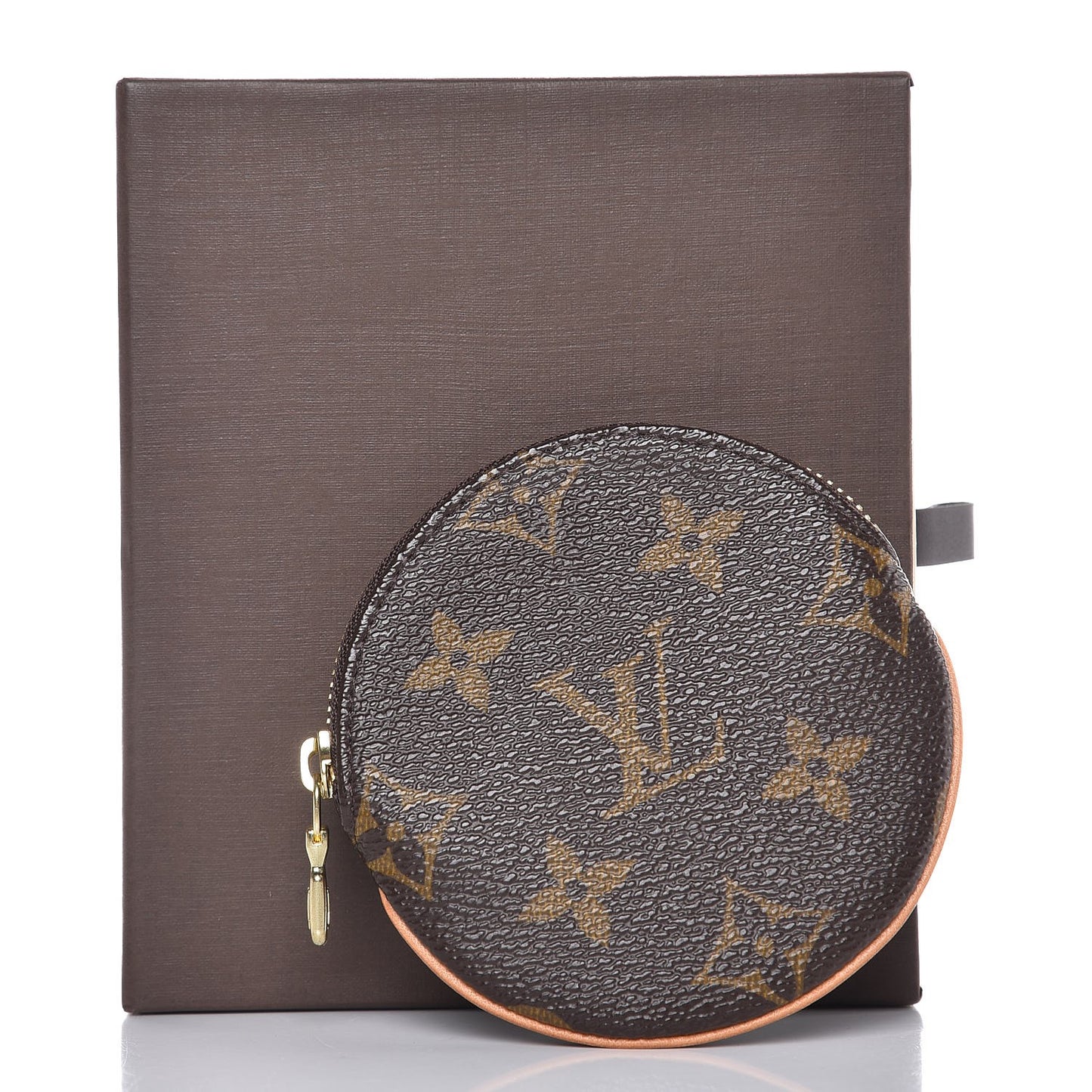 Monogram Round Coin Purse