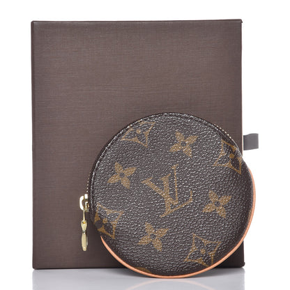 Louis Vuitton Monogram Round Coin Purse 8 of 8