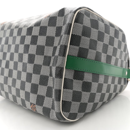 Louis Vuitton Damier Speedy Bandouliere 30 Black White 9 of 10