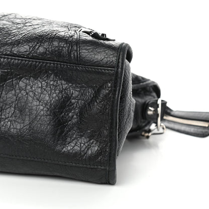 Balenciaga Agneau Classic Silver Hardware City Black 10 of 11