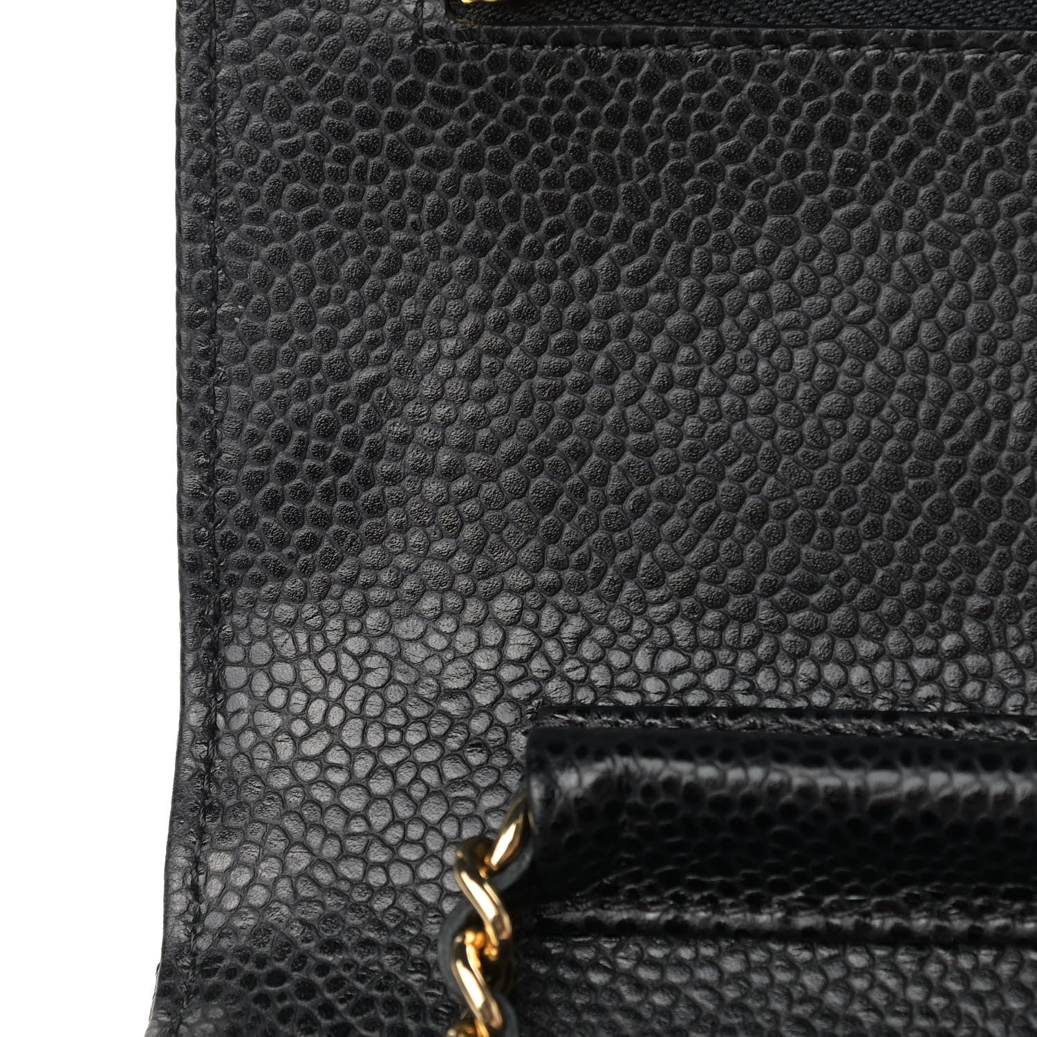 Chanel Caviar Quilted Wallet On Chain WOC Black 11 of 11