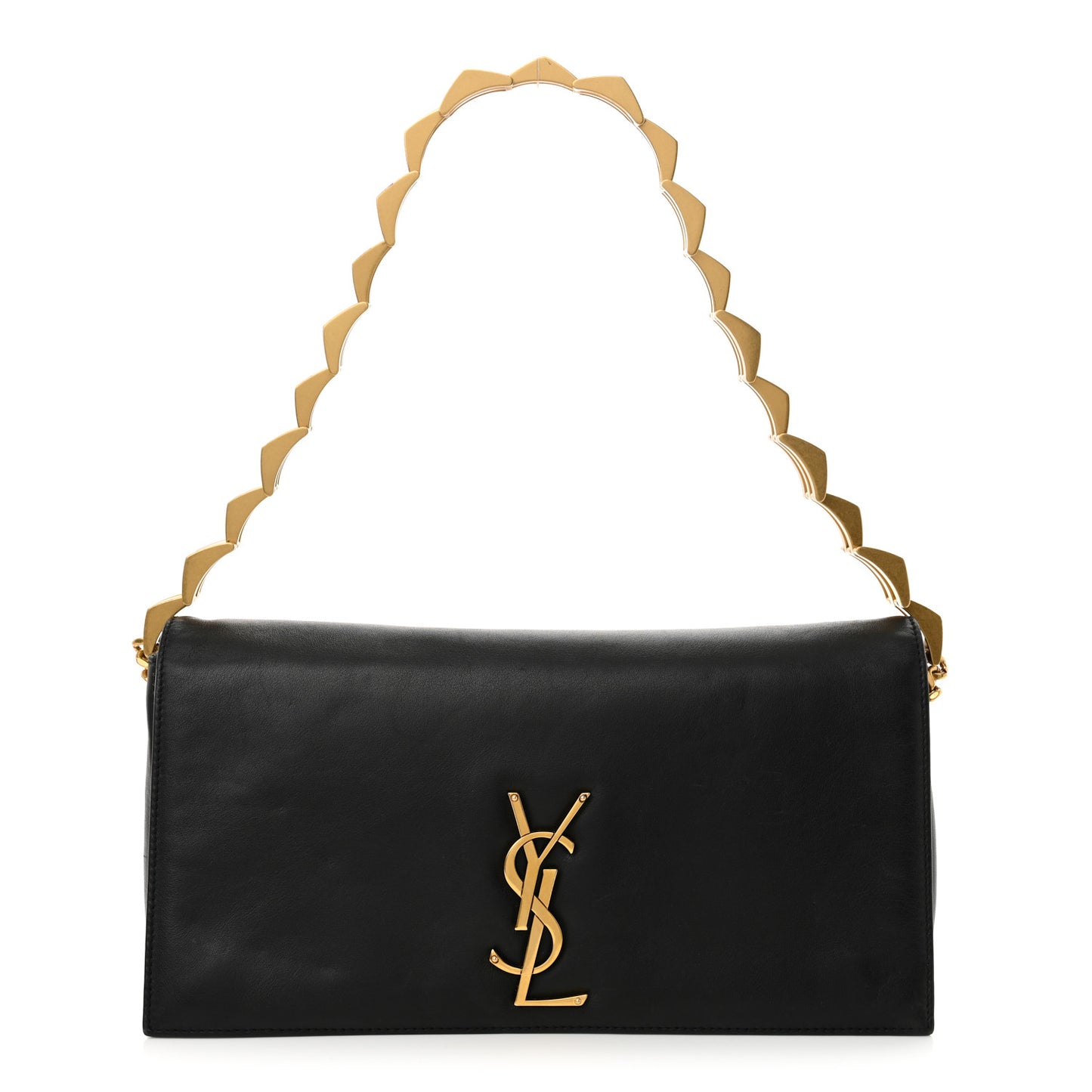 Lambskin Monogram Kate 99 Baguette Shoulder Bag Black