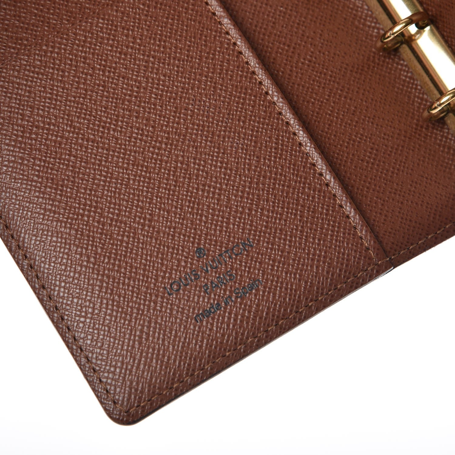 Louis Vuitton Monogram Small Ring Agenda Cover 6 of 7