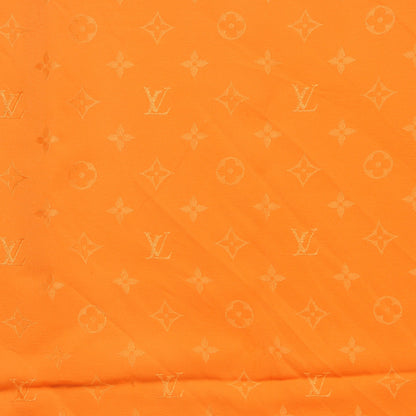 Louis Vuitton Silk Monogram Monaco Scarf Orange 4 of 5