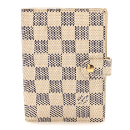 Louis Vuitton Damier Azur Small Ring Agenda Cover 1 of 6