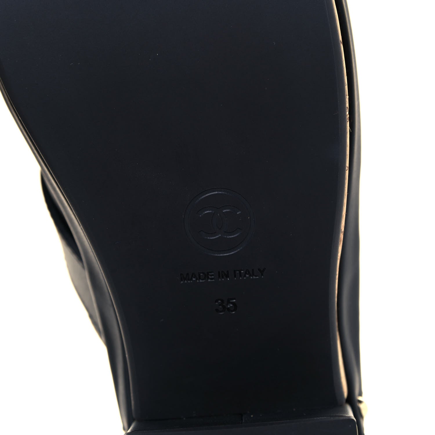 Chanel Calfskin CC Turn Lock Clogs 35 Black 11 of 18
