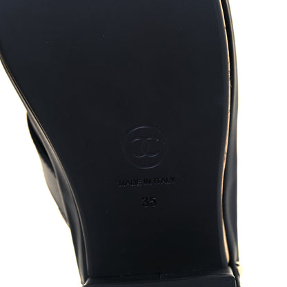 Chanel Calfskin CC Turn Lock Clogs 35 Black 11 of 18