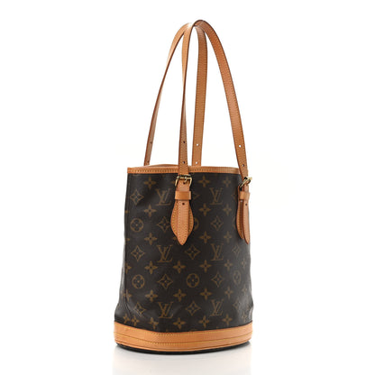 Louis Vuitton Monogram Petit Bucket 23 3 of 12