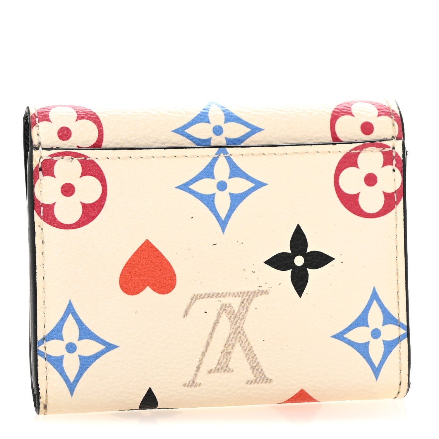 Louis Vuitton Game On Monogram Zoe Wallet White 3 of 9