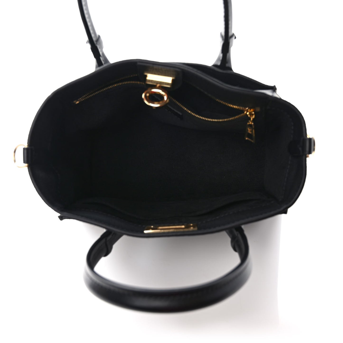 Calfskin Monogram On My Side PM Black