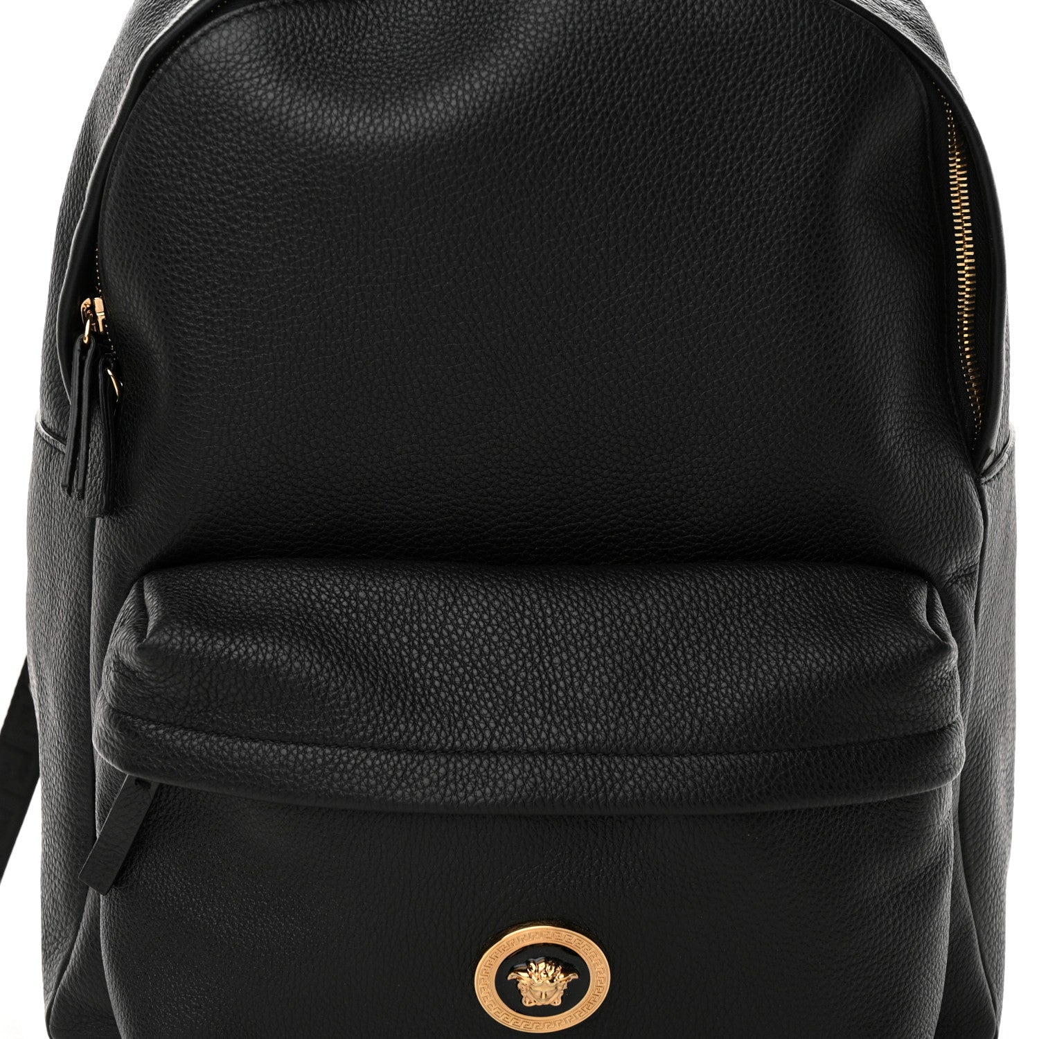 Versace Calfskin Medusa Backpack Black 7 of 12