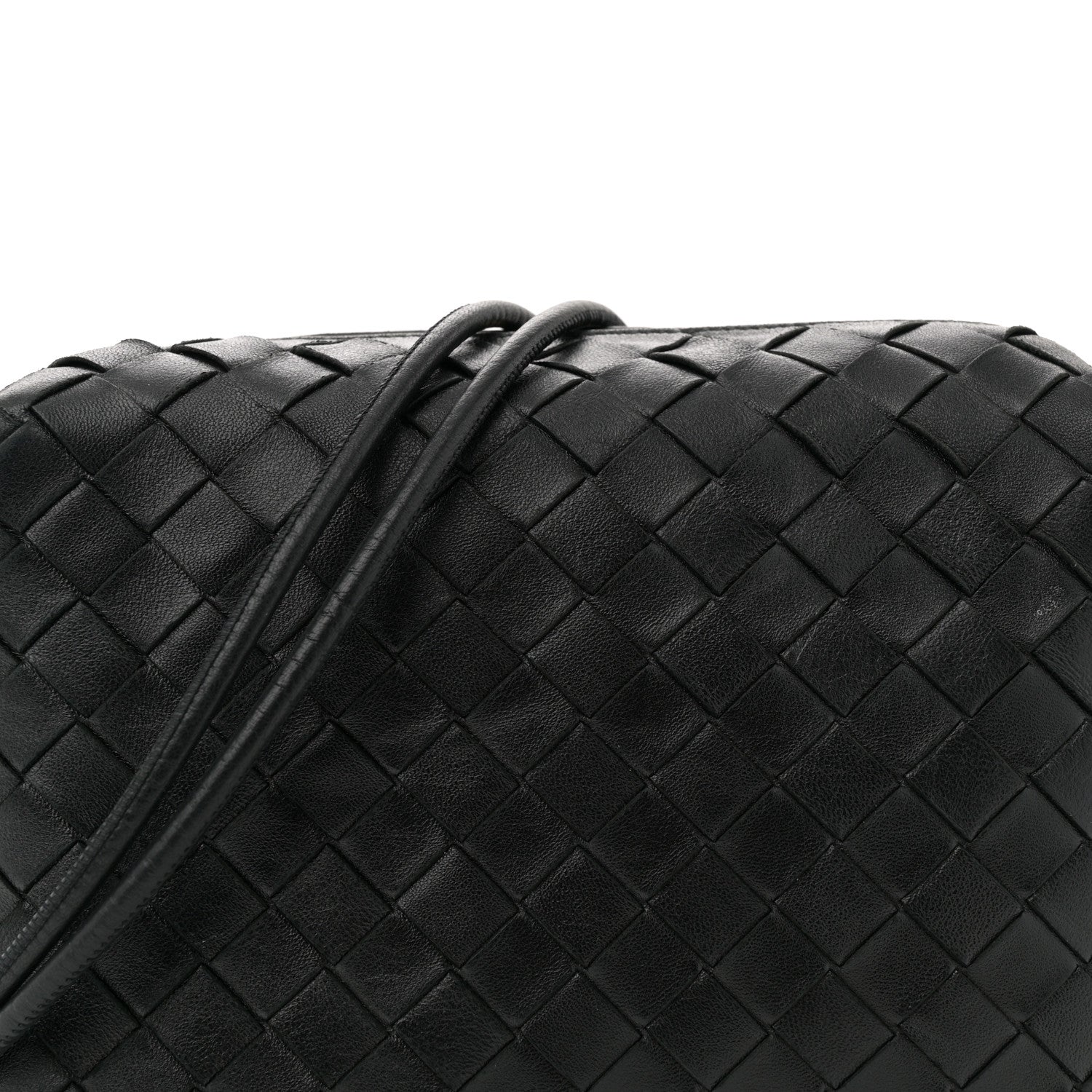 Bottega Veneta Nappa Intrecciato Small Loop Camera Bag Black 8 of 11