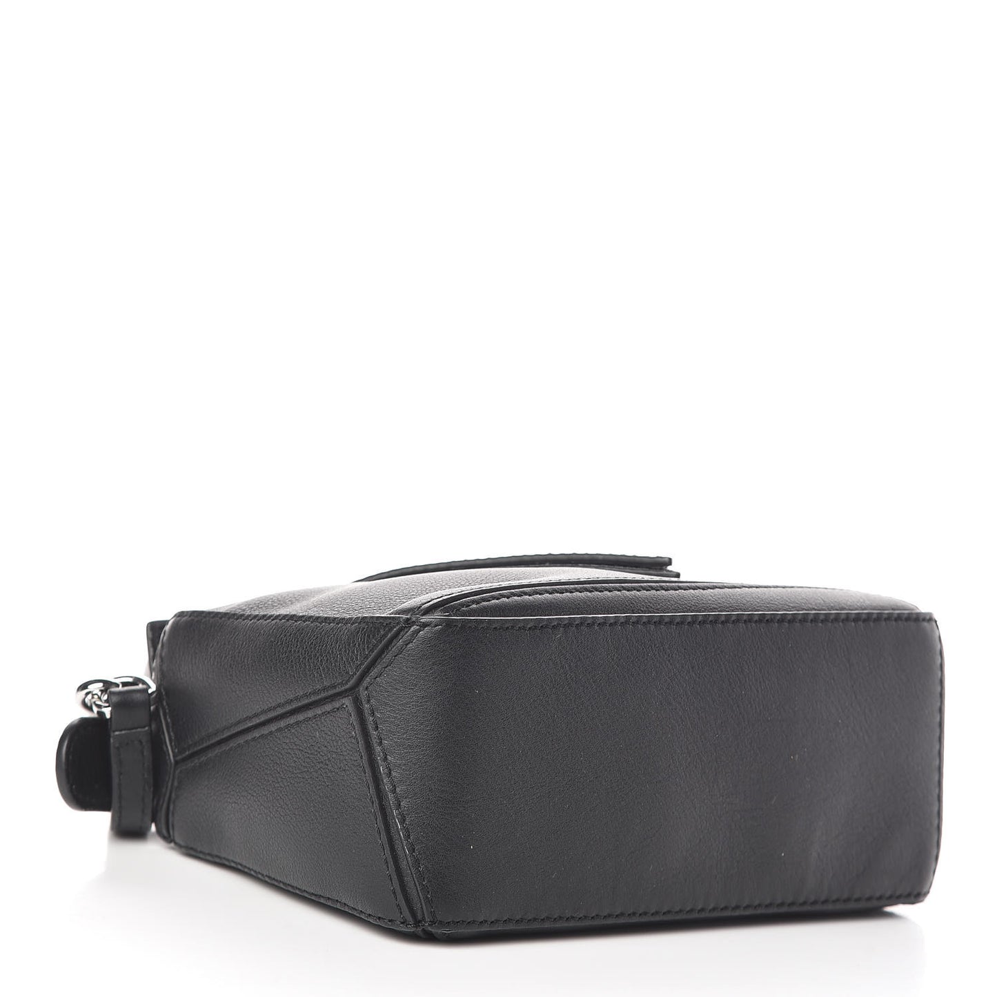Calfskin Mini Puzzle Bag Black
